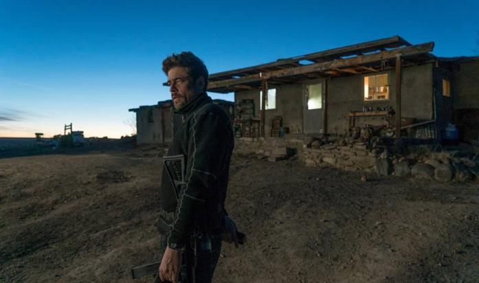 Benicio del Toro in una scena del film