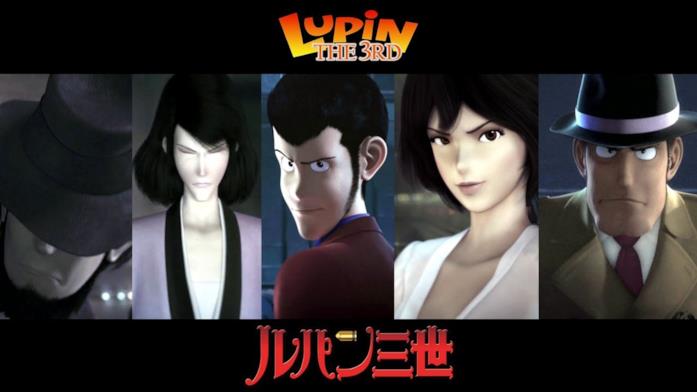 Lupin III personaggi in 3D Lupin III film 3D