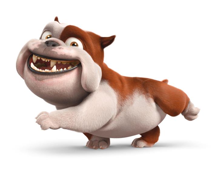 Luiz è un bulldog amante del Carnevale di Rio Luiz, Rio 2 - Missione Amazzonia