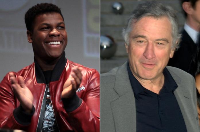 John Boyega e Robert De Niro in due occasioni pubbliche