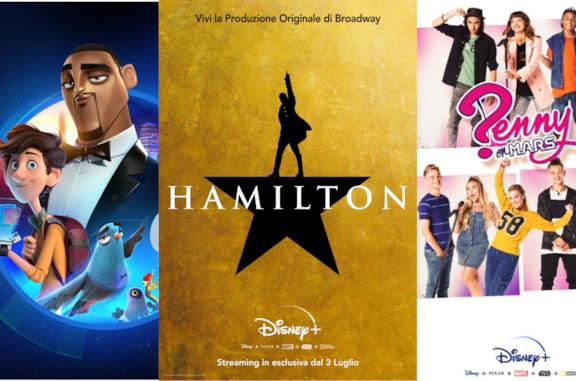 Le locandine delle nuove uscite su Disney+