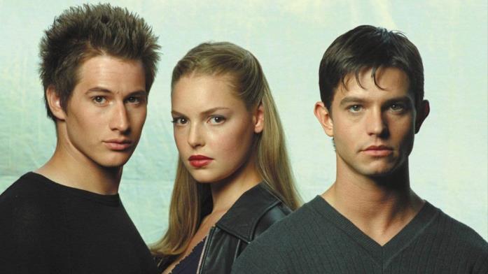 Katherine Heigl con due dei protagonisti di Roswell, Brendan Fehr e Jason Behr Katherine Heigl ha interpretato Isabel Evans in Roswell