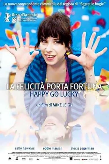 Poster La felicità porta fortuna - Happy Go Lucky