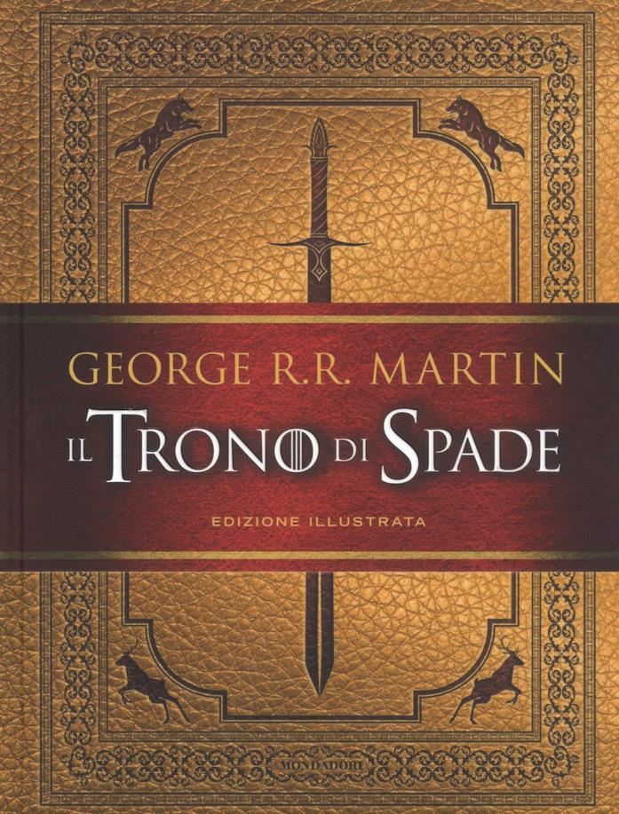 Il trono di spade illustrato Copertina del primo libro de Il Trono di Spade