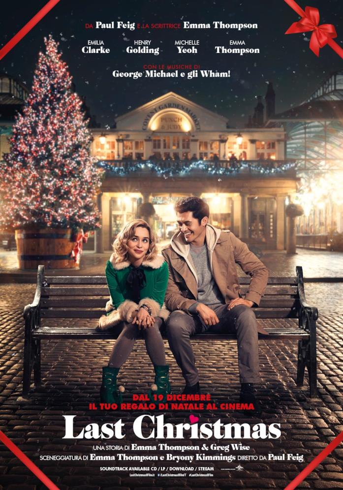 Il poster di Last Christmas La locandina italiana di Last Christmas
