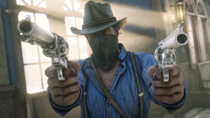 Il fuorilegge Arthur Morgan in Red Dead Redemption 2