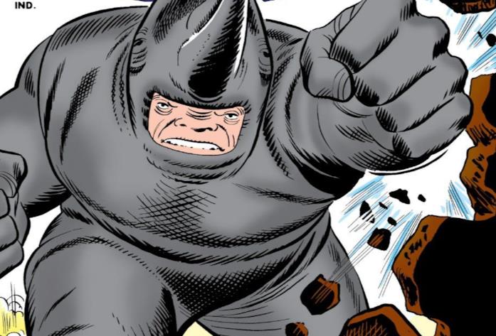 Rhino, uno dei villain di Spider-Man più forti fisicamente Cover di Amazing Spider-Man #41