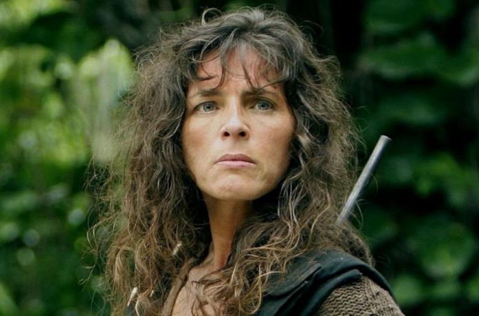 Primo piano di Mira Furlan in Lost