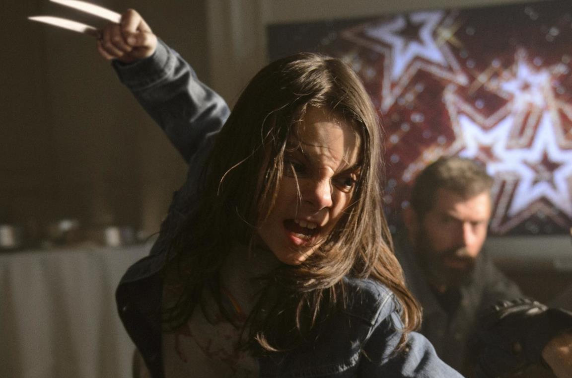 Dafne Keen in Logan come X-23