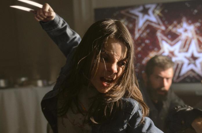 Dafne Keen in Logan come X-23