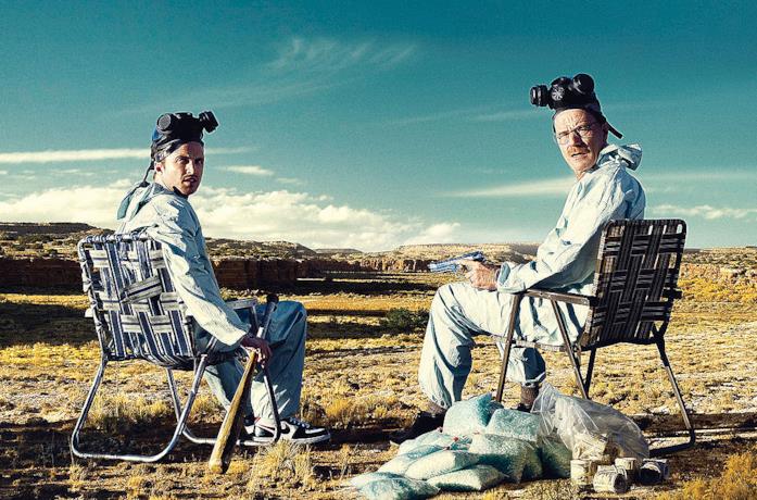 Walt e Jesse in Breaking Bad I due protagonisti di Breaking Bad