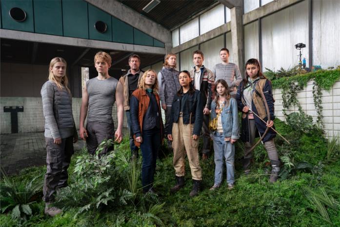 The Rain 3 Il cast di The Rain in posa