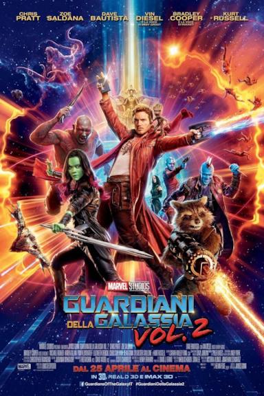 Poster Guardiani della Galassia Vol. 2
