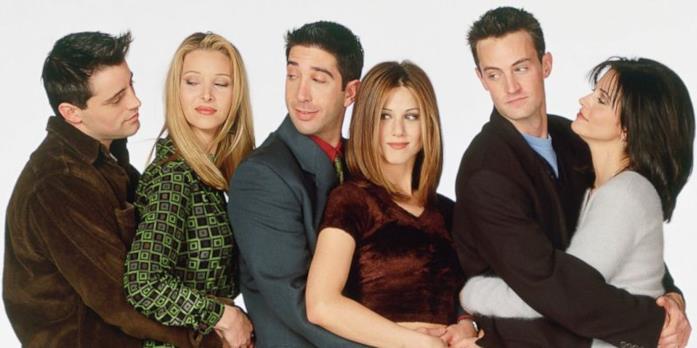 I sei protagonisti della fortunata serie tv Friends Sei amici indimenticabili: Friends, una delle sitcom statunitensi più amate