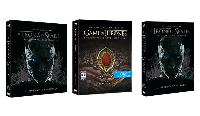 Game of Thrones 7 è arrivato in Blu-ray e DVD I boxset di Game of Thrones 7 DVD e Blu-ray