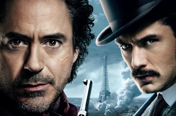 Robert Downey Jr. e Jude Law in Sherlock Holmes - Gioco di ombre