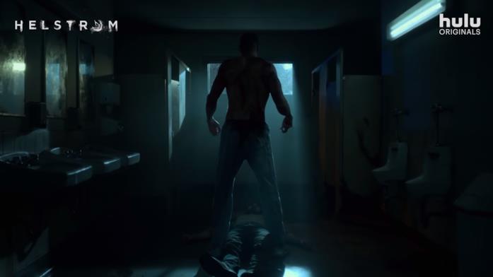 Il cattivo dello show nel trailer Helstrom Una figura di cui non si vede la testa