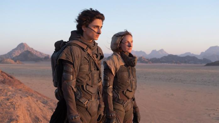 Dune e Star Wars saranno visivamente diversi Nel deserto, due dei protagonisti di Dune