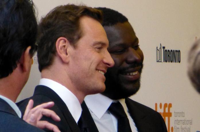 Michael Fassbender e Steve McQueen alla premiere di 12 anni schiavo