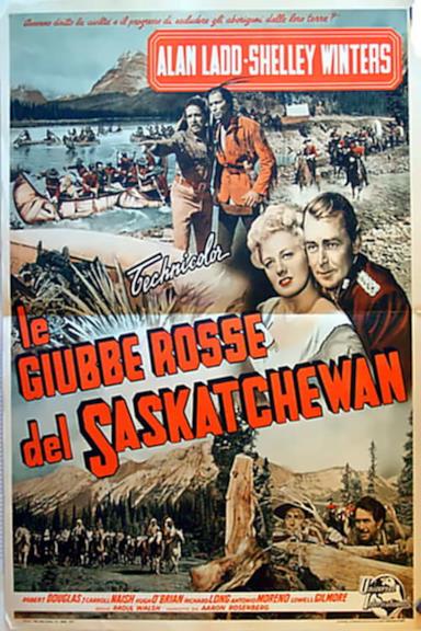 Poster Le giubbe rosse del Saskatchewan