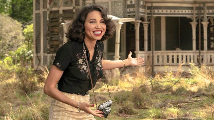 Jurnee Smollett è Letitia Lewis in Lovecraft Country Primo piano di Jurnee Smollett