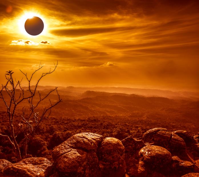 Eclissi Un paesaggio mutato dall'eclissi