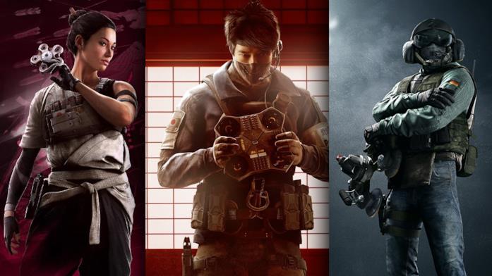 Rainbow Six Siege: con Operazione Neon Dawn novità per alcuni operatori Da sinistra: Hibana, Echo, Jager