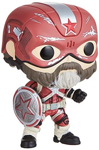 Funko- Pop Marvel: Black Widow – Red Guardian Figura da Collezione, Colore, 46686