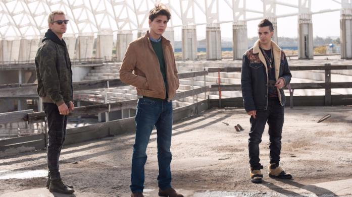 Il cast di Suburra alla Città dello sport Il cast di Suburra