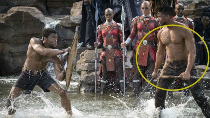 I marchi sacrificali sul corpo di Killmonger I marchi sacrificali sul corpo di Killmonger di cui parla Coogler