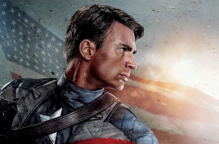 Chris Evans è Steve Rogers nel film