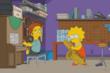 Brendan e Lisa suonano insieme a casa Simpson