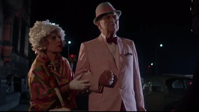 I sinistri coniugi Castevet Ruth Gordon e Sidney Blackmer interpretano i coniugi Castevet