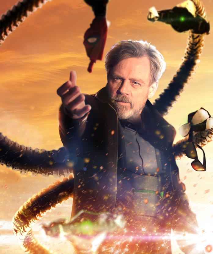 Mark Hamill è il Dottor Octopus Mark Hamill è il Dottor Octopus in un poster fanmade