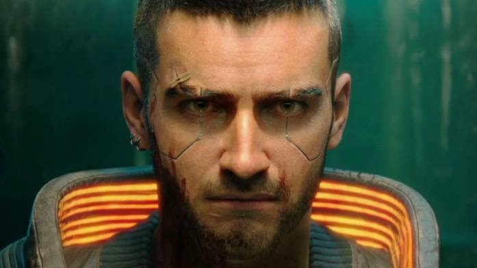 Uno dei personaggi di Cyberpunk 2077 di CD Projekt RED