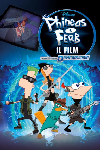 Poster Phineas e Ferb il Film - Nella Seconda Dimensione