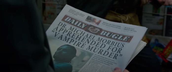 Morbius: nel trailer c'è il Daily Bugle e due easter egg a Spider-Man e Venom Il Daily Bugle