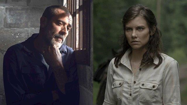 Negan e Maggie si scontreranno nel finale di stagione di The Walking Dead 10 Negan e Maggie di The Walking Dead