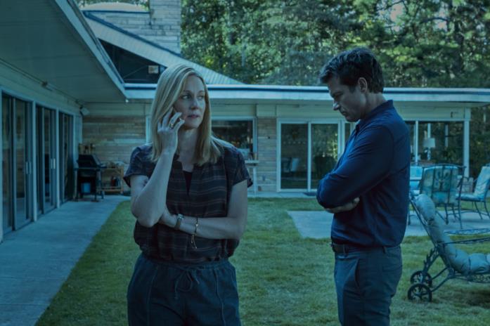 I coniugi Byrde in Ozark Laura Linney e Jason Bateman in Ozark