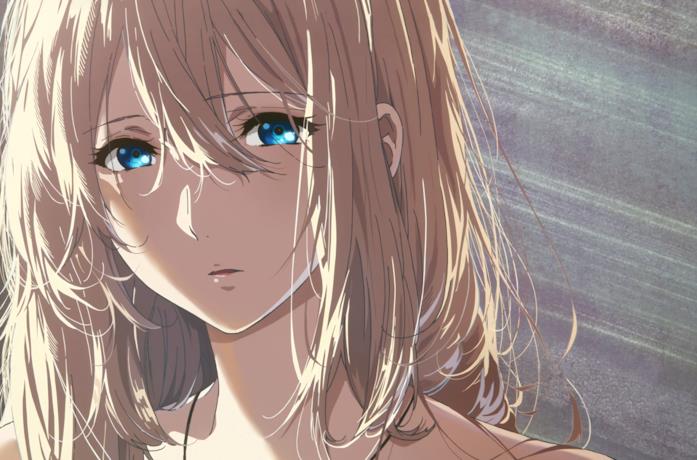Un'illustrazione di Violet Evergarden