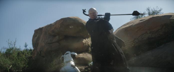 Temuera Morrison racconta il ritorno di Boba Fett in The Mandalorian Temuera Morrison in una scena di combattimento della serie The Mandalorian