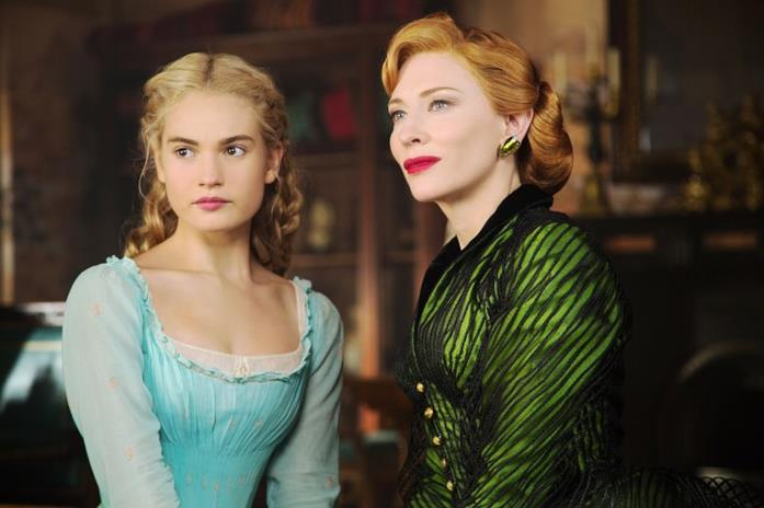 Cinderella Cate Blanchett e Lily James in una scena di Cinderella