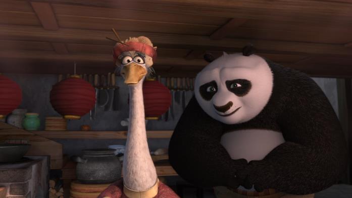 Kung Fu Panda 2 scena film Kung Fu Panda 2 scena