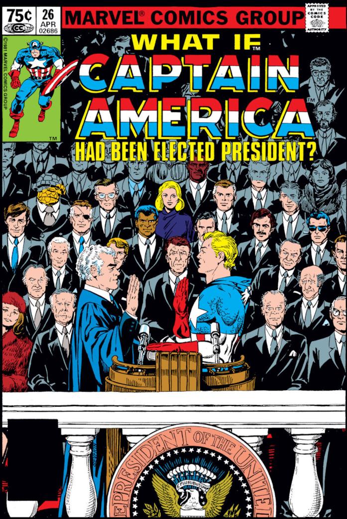 What If...? Steve Rogers è Presidente degli Stati Uniti Steve Rogers