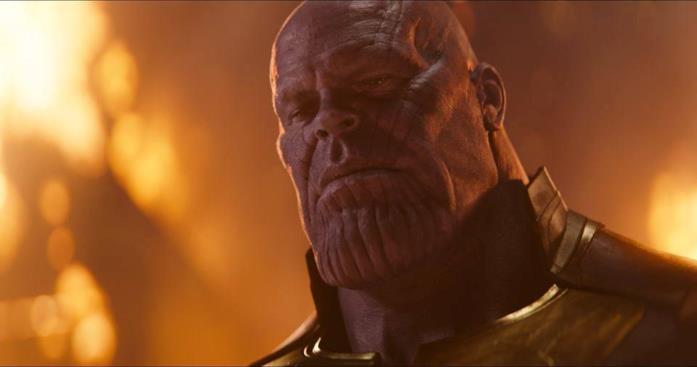 Thanos, principale villain di Avengers: Endgame Josh Brolin nei panni di Thanos in Avengers: Infinity War