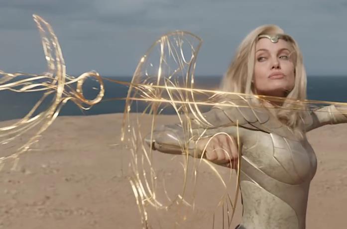 Angelina Jolie nel trailer finale di Eternals
