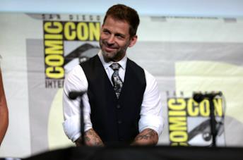 Un'immagine del regista Zack Snyder al San Diego Comic Con nel 2016