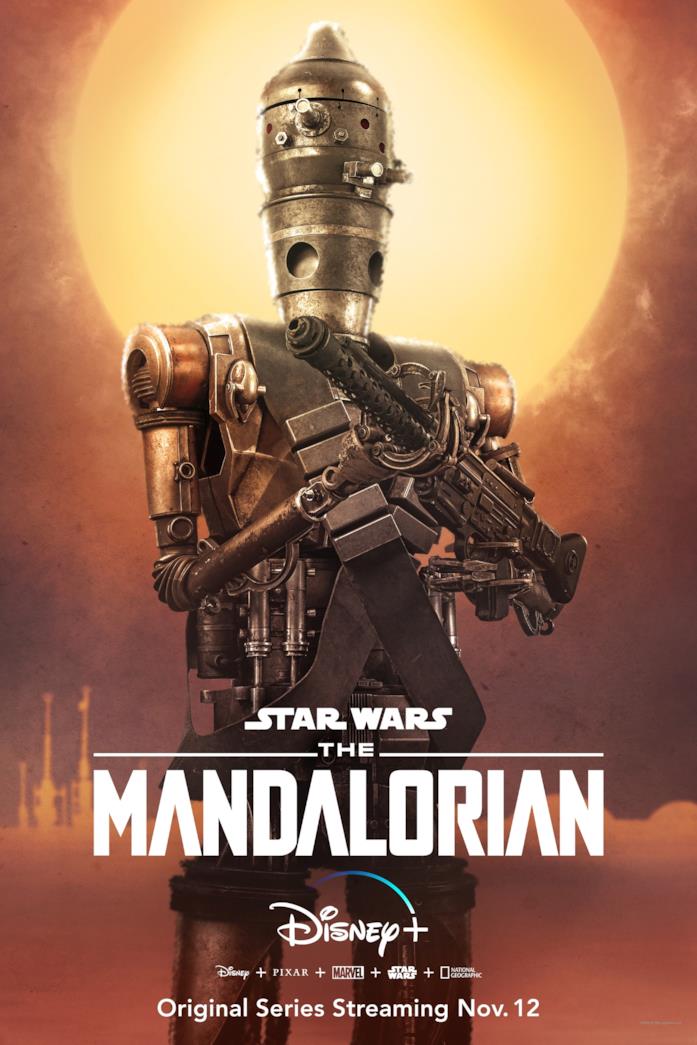 The Mandalorian arriva il 24 marzo: il trailer italiano e i personaggi della serie Il character poster di IG-11