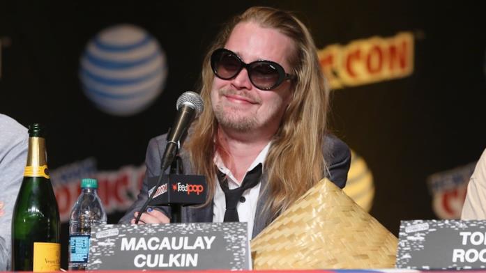 Macaulay Culkin in conferenza stampa