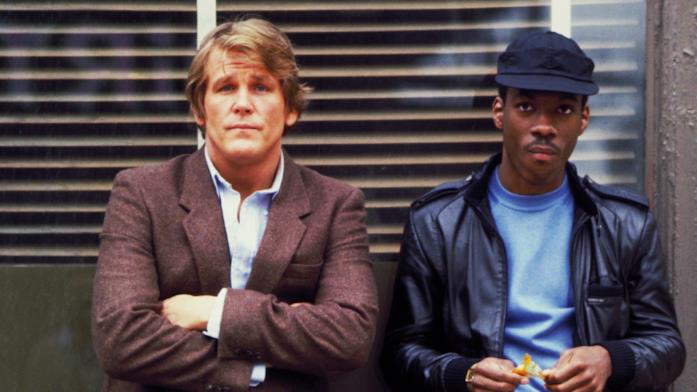 48 Ore, il cult poliziesco di Walter Hill Eddie Murphy e Nick Nolte sul set di 48 Ore